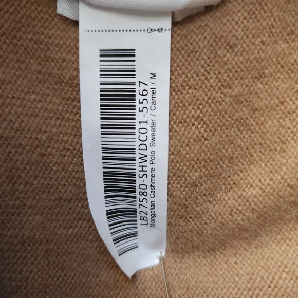 Quince Mongolian Cashmere Polo Sweater In Camel - Picture 5 of 8